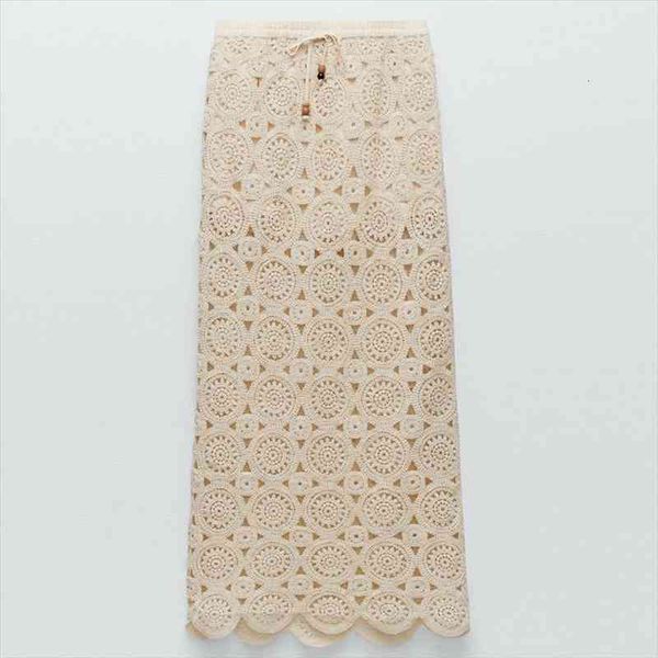 zaahonew ladies hollow out solid color elastic waist crocheted skirt with drawstring women, Black
zaahonew ladies hollow out solid color elastic waist crocheted skirt with drawstring women, Black