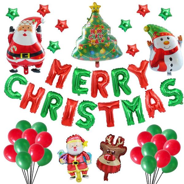 party decoration merry christmas year balloons 16inch letter foil balls cartoon alphabet xmas decor supplies
party decoration merry christmas year balloons 16inch letter foil balls cartoon alphabet xmas decor supplies