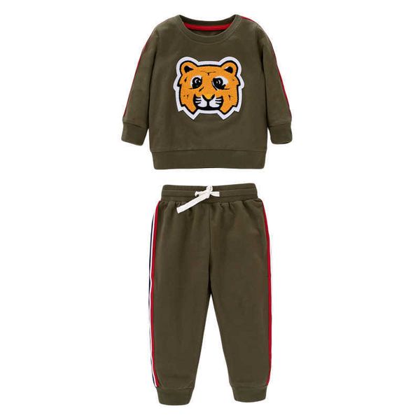 jumping meters long sleeve boys girls 2 pcs set for autumn winter children cotton kids clothes tiger outfits clothing sets 210529, White
jumping meters long sleeve boys girls 2 pcs set for autumn winter children cotton kids clothes tiger outfits clothing sets 210529, White