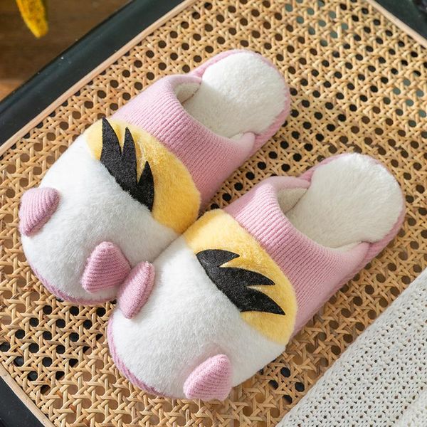 women's winter indoor thermal flat shoes plush cotton slippers cute duck home bedroom household soft soled slipper, Black
women's winter indoor thermal flat shoes plush cotton slippers cute duck home bedroom household soft soled slipper, Black