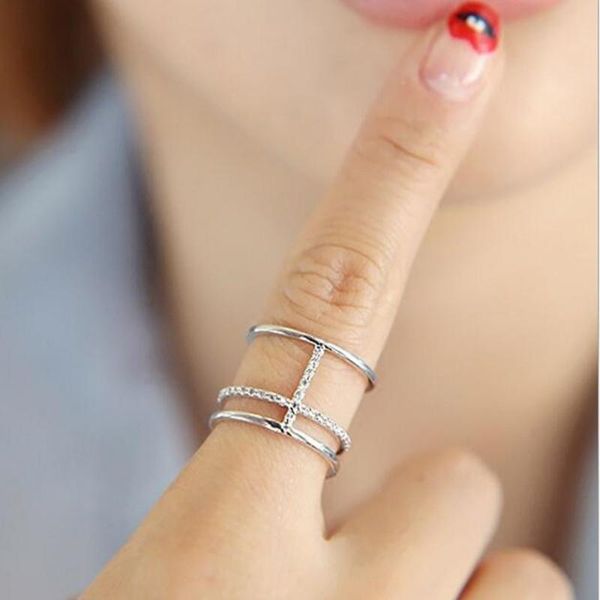 cluster rings fashion temperament micro-inlaid high-quality 925 sterling silver jewelry multi-layer cross opening personality ring sr248, Golden;silver
cluster rings fashion temperament micro-inlaid high-quality 925 sterling silver jewelry multi-layer cross opening personality ring sr248, Golden;silver