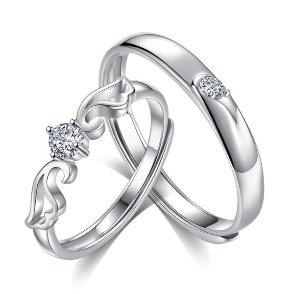 wedding rings fashion geometric couple ring inlay shine zircon korean style luxury adjustable jewelry for men women engagement gif, Slivery;golden
wedding rings fashion geometric couple ring inlay shine zircon korean style luxury adjustable jewelry for men women engagement gif, Slivery;golden