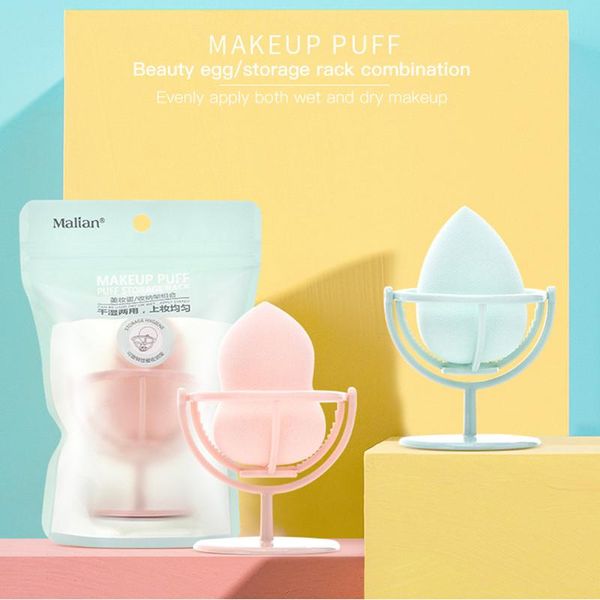 sponges, applicators & cotton 1pc puff non-latex wet and dry makeup sponge professional beauty make up tools accessories with bracket box
sponges, applicators & cotton 1pc puff non-latex wet and dry makeup sponge professional beauty make up tools accessories with bracket box