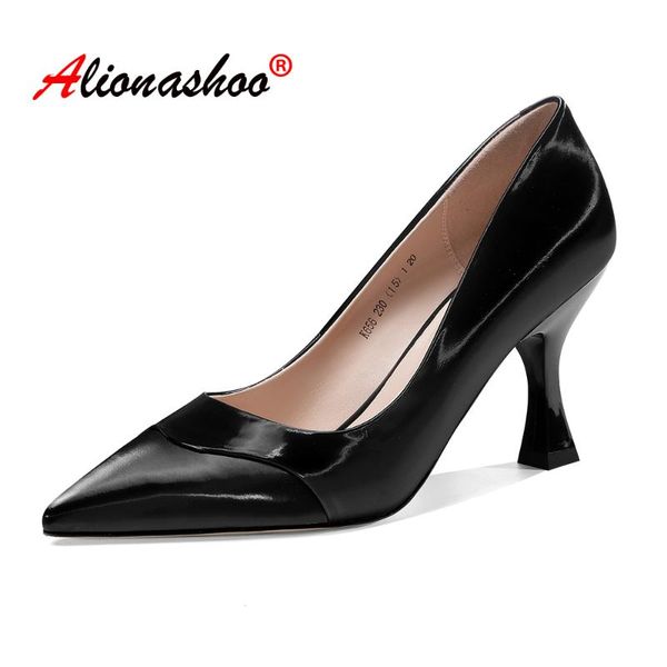 dress shoes 2021 spring women stiletto high heel pump black genuine leather office shallow elegant pointed
dress shoes 2021 spring women stiletto high heel pump black genuine leather office shallow elegant pointed