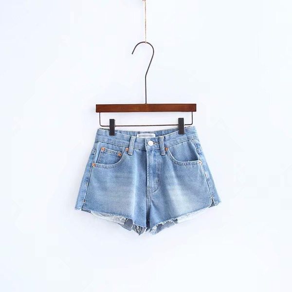 women's shorts autumn and winter european station fashion street high waist was thin pockets leaking solid color denim women, White;black
women's shorts autumn and winter european station fashion street high waist was thin pockets leaking solid color denim women, White;black