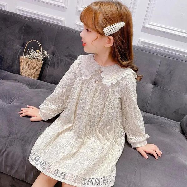 girl's dresses long sleeve lace dress for girls pearl button cute children princess beige blue teen kids toddler clothes, Red;yellow
girl's dresses long sleeve lace dress for girls pearl button cute children princess beige blue teen kids toddler clothes, Red;yellow