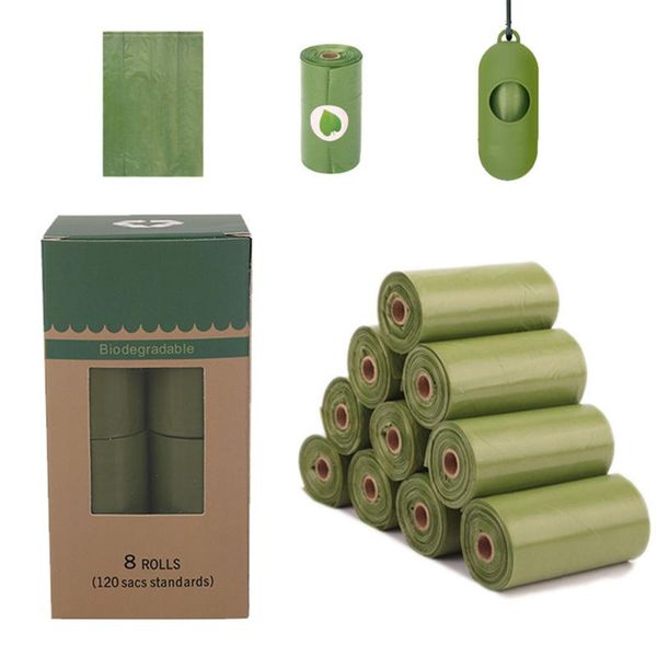 dog travel & outdoors compostable poop bags cornstarch earth friendly 120pcs 8 garbage pet rolls/box bag thicken biodegradable waste
dog travel & outdoors compostable poop bags cornstarch earth friendly 120pcs 8 garbage pet rolls/box bag thicken biodegradable waste