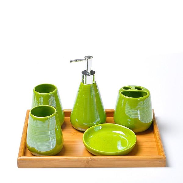 bath accessory set solid color ceramic bathroom accessories couple wash lotion bottle toothbrush holder soap dish tray supplies
bath accessory set solid color ceramic bathroom accessories couple wash lotion bottle toothbrush holder soap dish tray supplies