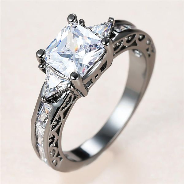 wedding rings trendy female white crystal stone ring charm 14kt black gold for women luxury bride square zircon engagement, Slivery;golden
wedding rings trendy female white crystal stone ring charm 14kt black gold for women luxury bride square zircon engagement, Slivery;golden