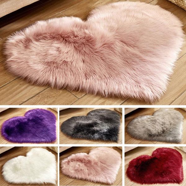 carpets 1pcs fluffy heart shape carpet floor mat rug soft plush for home living room bedroom
carpets 1pcs fluffy heart shape carpet floor mat rug soft plush for home living room bedroom