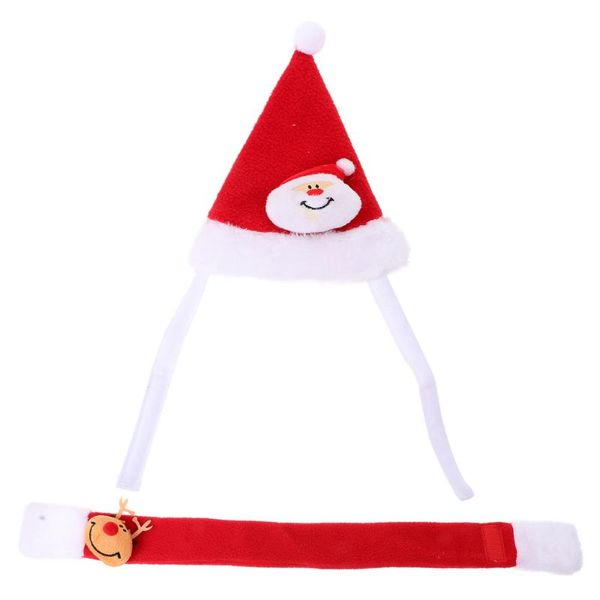 dog apparel 2pcs pet hat xmas festival christams cosplay scarf cat costume for holiday
dog apparel 2pcs pet hat xmas festival christams cosplay scarf cat costume for holiday