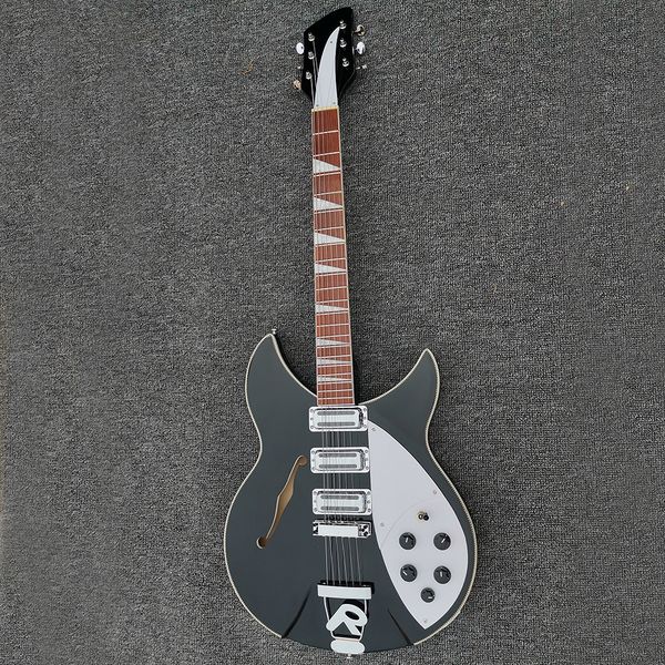 new arrival 6 strings semi-hollow black electric guitar with white pickguard,21 frets,rosewood fretboard
new arrival 6 strings semi-hollow black electric guitar with white pickguard,21 frets,rosewood fretboard