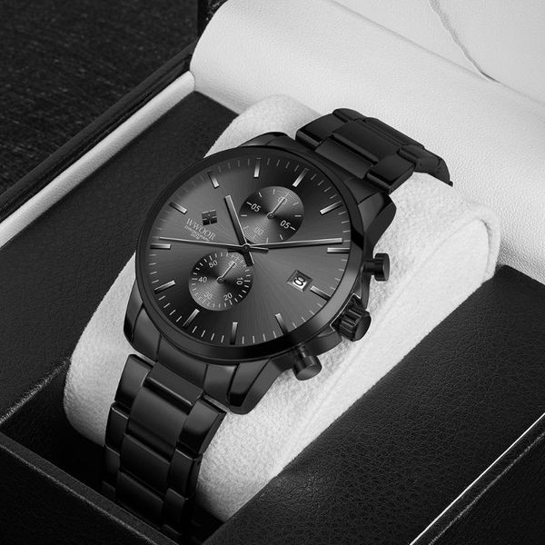 wristwatches 2021 men's watches wwoor stainless steel casual quartz watch sports waterproof clock montre homme, Slivery;brown
wristwatches 2021 men's watches wwoor stainless steel casual quartz watch sports waterproof clock montre homme, Slivery;brown