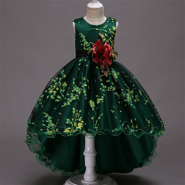 girl's baby girls flower princess ball gown party tutu trailing dress for brithday wedding kids christmas dresses children clothing c02, Red;yellow
girl's baby girls flower princess ball gown party tutu trailing dress for brithday wedding kids christmas dresses children clothing c02, Red;yellow