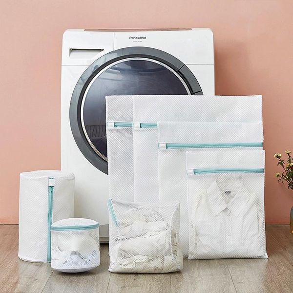 laundry bags multi-sizes polyester mesh home use washing machine bag bra underwear socks dirty wash kits for clothes
laundry bags multi-sizes polyester mesh home use washing machine bag bra underwear socks dirty wash kits for clothes