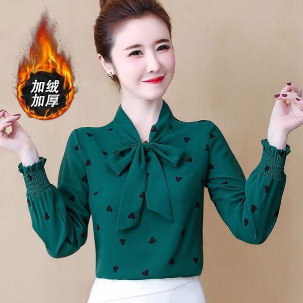 women's blouses & shirts blouse women chiffon shirt long sleeve autumn/winter blusas mujer de moda, White
women's blouses & shirts blouse women chiffon shirt long sleeve autumn/winter blusas mujer de moda, White