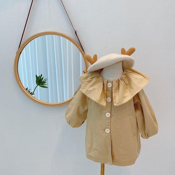 spring autumn children's long sleeve lapel collar trench jackets princess party girls outerwear kids coat casaco, Blue;gray
spring autumn children's long sleeve lapel collar trench jackets princess party girls outerwear kids coat casaco, Blue;gray