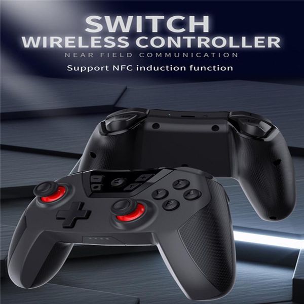 switch wireless bluetooth controller pro game with wake-up nfc function, dual motor vibration function controllers & joysticks
switch wireless bluetooth controller pro game with wake-up nfc function, dual motor vibration function controllers & joysticks