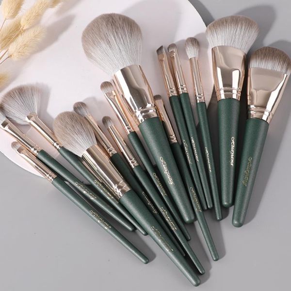 14pcs makeup brushes set cosmetic foundation powder blush eye shadow lip blend wooden make up brush tool kit
14pcs makeup brushes set cosmetic foundation powder blush eye shadow lip blend wooden make up brush tool kit