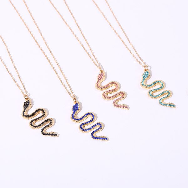 personalized girl diamond necklace creative snake necklace pendant xl0001, Silver
personalized girl diamond necklace creative snake necklace pendant xl0001, Silver