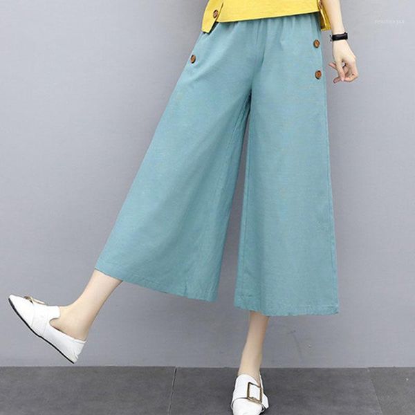 women's pants & capris cotton broad-legged women 2021 summer vintage retro thin casual for womens senven point, Black;white
women's pants & capris cotton broad-legged women 2021 summer vintage retro thin casual for womens senven point, Black;white