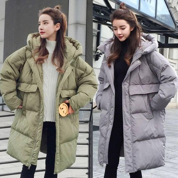 women's down & parkas 2021 loose women coat bread style hoodie female, Black 
women's down & parkas 2021 loose women coat bread style hoodie female, Black