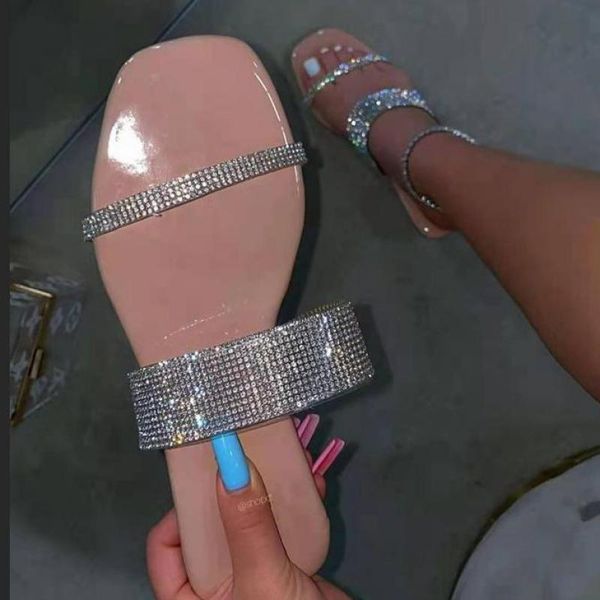 summer women's shoes fashion flat sandals rhinestone open toe slippers handmade outdoor casual ytmtloy zapatillas casa mujer, Black
summer women's shoes fashion flat sandals rhinestone open toe slippers handmade outdoor casual ytmtloy zapatillas casa mujer, Black