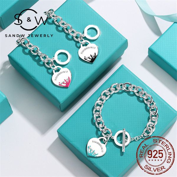 sandw sterling silver s925 jewelry women heart-shaped drip enamel bracelet pin buckle creative design sense original 1:1 charm holiday gift, Golden;silver
sandw sterling silver s925 jewelry women heart-shaped drip enamel bracelet pin buckle creative design sense original 1:1 charm holiday gift, Golden;silver