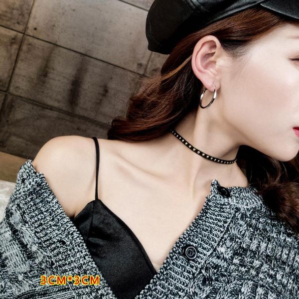 hoop & huggie earrings woman accessories trend 2021 3-8cm stainless steel big creolen voor vrouwen/girl sierad sieraden party, Golden;silver
hoop & huggie earrings woman accessories trend 2021 3-8cm stainless steel big creolen voor vrouwen/girl sierad sieraden party, Golden;silver