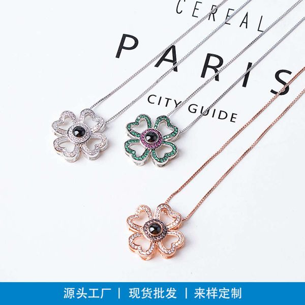 new fashion clover s925 silver necklace japanese and korean simple clavicle chain necklace jewelry for girlfriend, Black
new fashion clover s925 silver necklace japanese and korean simple clavicle chain necklace jewelry for girlfriend, Black