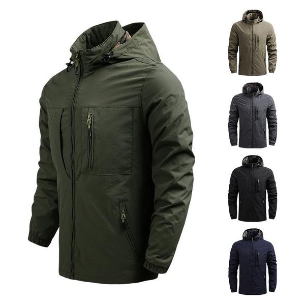men's jackets casual men coat fashion hoodies jacket outdoor travel windproof waterproof climbing military coats zip cardigan mens, Black;brown
men's jackets casual men coat fashion hoodies jacket outdoor travel windproof waterproof climbing military coats zip cardigan mens, Black;brown