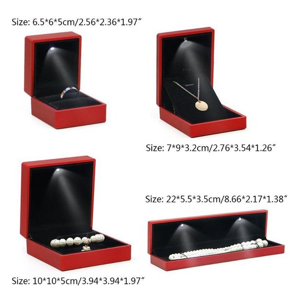 jewelry pouches, bags luxury bracelet box square wedding pendant ring case gift with led light for proposal engagement d5qb, Pink;blue
jewelry pouches, bags luxury bracelet box square wedding pendant ring case gift with led light for proposal engagement d5qb, Pink;blue