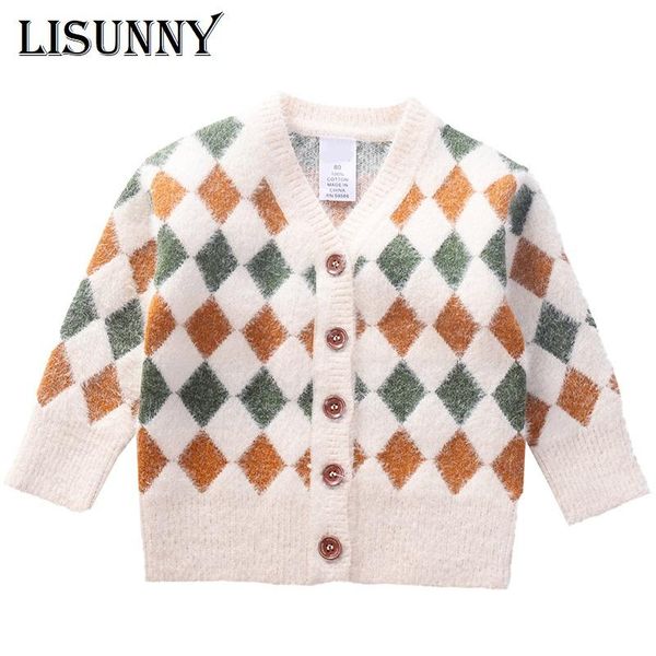 cardigan 2021 europe america style autumn winter boys sweater baby boy plaid mink velvet knit kids clothes children warm coat, Blue
cardigan 2021 europe america style autumn winter boys sweater baby boy plaid mink velvet knit kids clothes children warm coat, Blue