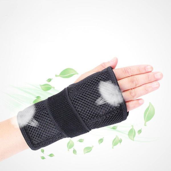 breathable sports wristband sprain fixed sleeve double side steel plate brace protector splint black (left hand, size) wrist support, Black;red
breathable sports wristband sprain fixed sleeve double side steel plate brace protector splint black (left hand, size) wrist support, Black;red