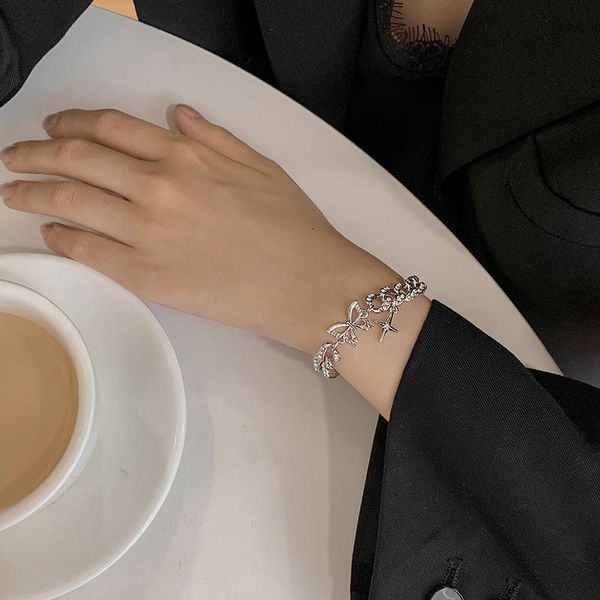 bangle di-640 butterfly full diamond girlfriends bracelet girls summer ins cold wind niche design light luxury exquisite jewelry trend, Black
bangle di-640 butterfly full diamond girlfriends bracelet girls summer ins cold wind niche design light luxury exquisite jewelry trend, Black