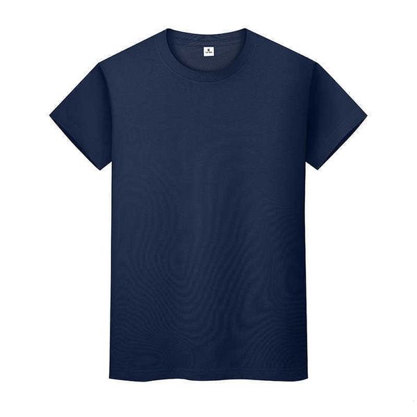 round neck solid color t shirt summer cotton bottoming short sleeved mens and womens half-sleevedlw4p, Black
round neck solid color t shirt summer cotton bottoming short sleeved mens and womens half-sleevedlw4p, Black