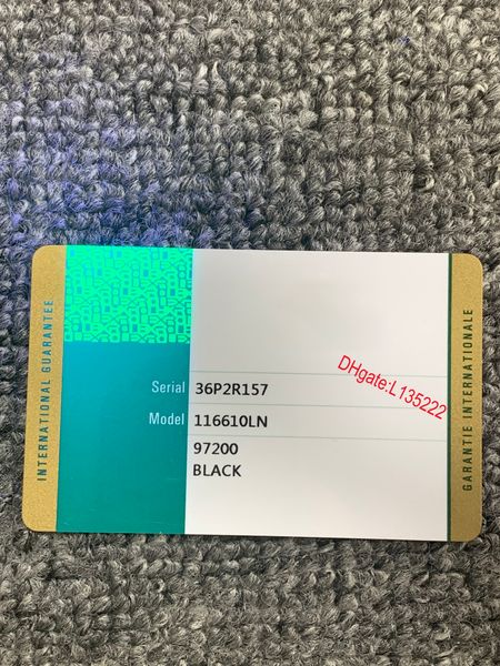 2020 watch box original correct matching green booklet papers security card for rolex boxes booklets watches print custom cards, Black;blue
2020 watch box original correct matching green booklet papers security card for rolex boxes booklets watches print custom cards, Black;blue