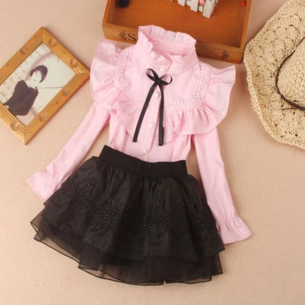 shirts spring autumn long sleeve school girl blouses kids blouse for big girls clothes white 6 8 10 12 years, White;black
shirts spring autumn long sleeve school girl blouses kids blouse for big girls clothes white 6 8 10 12 years, White;black