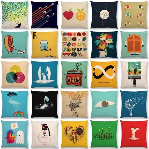 cushion/decorative pillow colorful cartoon case fruit flower warm dream funny imagination cushion cover throw home decor sofa 45x45cm
cushion/decorative pillow colorful cartoon case fruit flower warm dream funny imagination cushion cover throw home decor sofa 45x45cm
