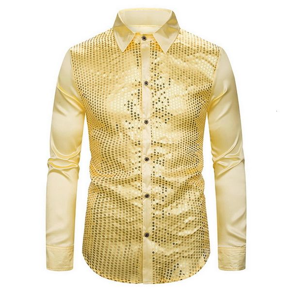 men's casual shirts luxury sequin glitter long sleeve silk satin shiny disco party shirt men stage dance prom costume 0lc1, White;black
men's casual shirts luxury sequin glitter long sleeve silk satin shiny disco party shirt men stage dance prom costume 0lc1, White;black