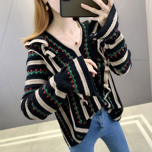 women's sweaters black knitted sweater, women's long sleeve, striped sweater flowers turtleneck v goth shirt rl0y, White;black
women's sweaters black knitted sweater, women's long sleeve, striped sweater flowers turtleneck v goth shirt rl0y, White;black