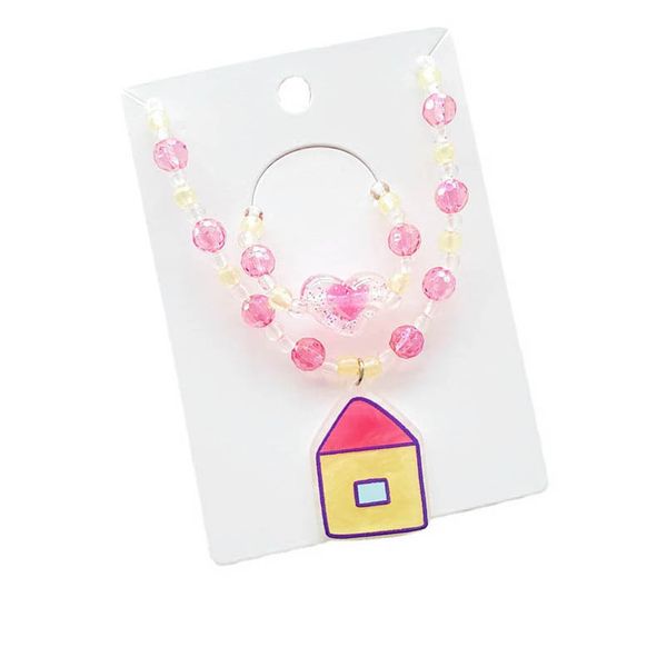 girls necklaces pendants jewelry childrens accessories little hand bracelet set princess children's bead cartoon clothing b9267, Red;brown
girls necklaces pendants jewelry childrens accessories little hand bracelet set princess children's bead cartoon clothing b9267, Red;brown