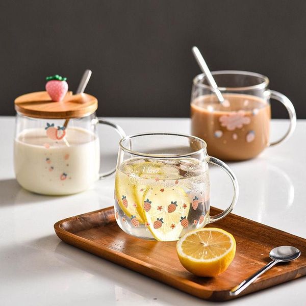 cute cartoon strawberry transparent coffee mug with 3d lid spoon high borosilicate glass milk juice cup drinkware novelty gift wine glasses
cute cartoon strawberry transparent coffee mug with 3d lid spoon high borosilicate glass milk juice cup drinkware novelty gift wine glasses