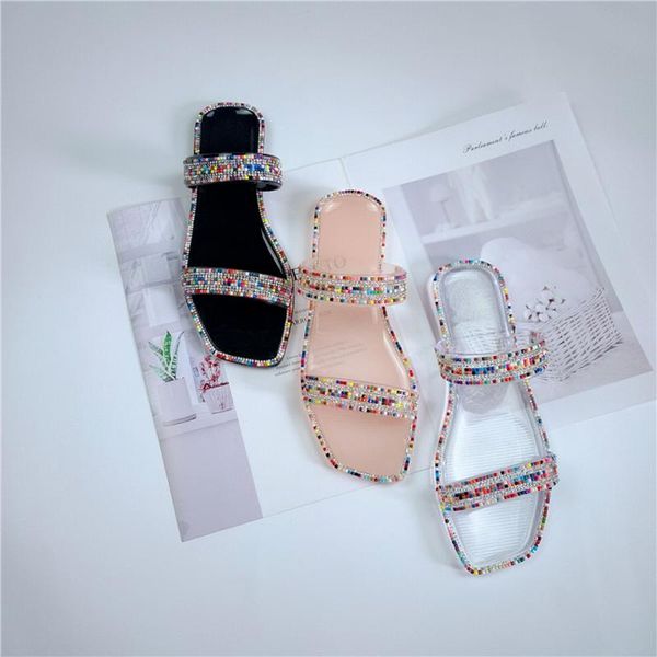 slippers women's sandals 2021 outer wear fashion all-match and flat colored flip flops tide fs21s180, Black
slippers women's sandals 2021 outer wear fashion all-match and flat colored flip flops tide fs21s180, Black