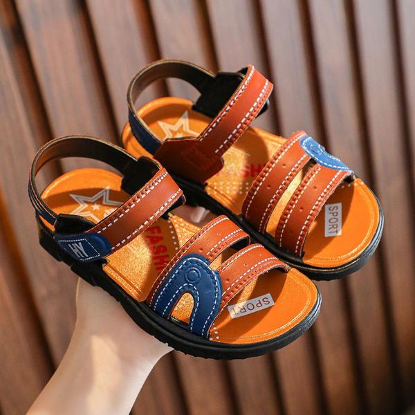 sandals summer kids beach shoes children little boys open toe flat casual fashion non-slip wear-resistant soft bottom, Black;red
sandals summer kids beach shoes children little boys open toe flat casual fashion non-slip wear-resistant soft bottom, Black;red