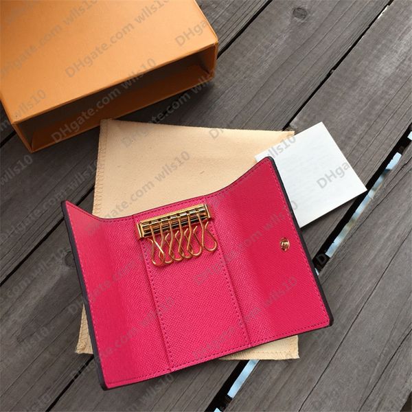 key wallets m62650 mini pouch women classic 6 keys holder cover keychain men with box.dust bag card ring 7 colors size: 12x7cm original box, Red;blue
key wallets m62650 mini pouch women classic 6 keys holder cover keychain men with box.dust bag card ring 7 colors size: 12x7cm original box, Red;blue