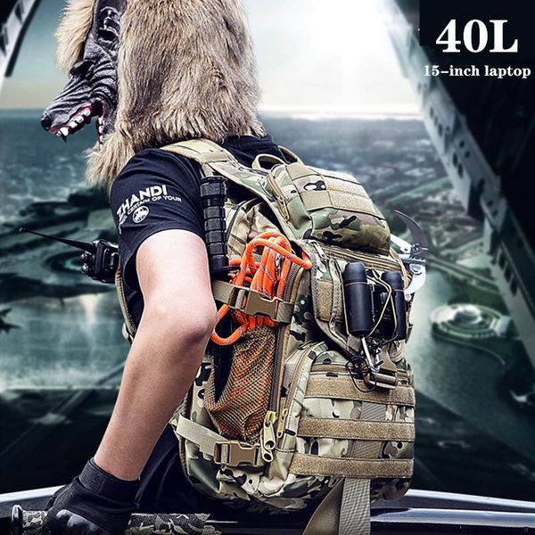 outdoor bags hiking tactical backpack 40l waterproof nylon bag army camouflage knapsack hunting mochila militar rucksack 600d oxford unisex
outdoor bags hiking tactical backpack 40l waterproof nylon bag army camouflage knapsack hunting mochila militar rucksack 600d oxford unisex