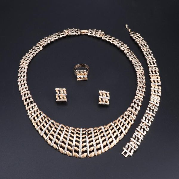 earrings & necklace oeoeos african beads jewelry set gold color clear crystal women wedding bracelet ring, Silver
earrings & necklace oeoeos african beads jewelry set gold color clear crystal women wedding bracelet ring, Silver