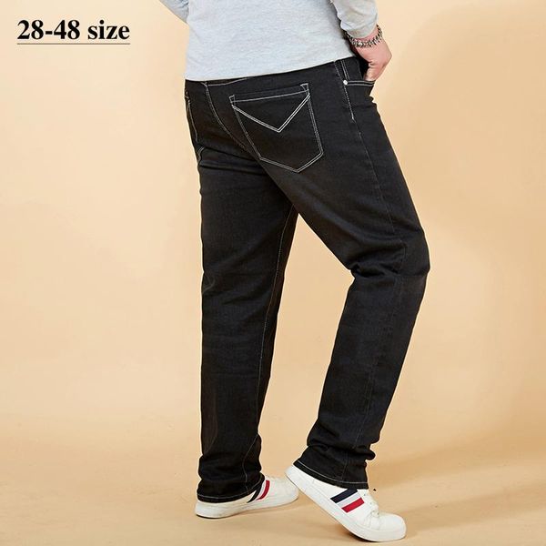 mens jeans 2021 autumn winter classic casual straight fashion stretch large size denim pants black blue 42 44 46 48 men's
mens jeans 2021 autumn winter classic casual straight fashion stretch large size denim pants black blue 42 44 46 48 men's