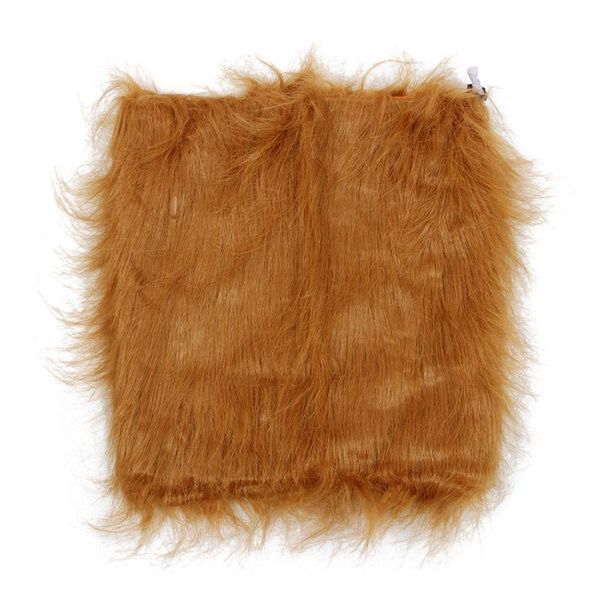 dog collars & leashes pet lion wigs mane hair party fancy